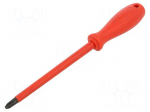 Screwdriver: insulated | Phillips | PH3 | Blade length: 150mm | 1kVAC