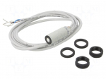 Sensor: ultrasonic | Range: 40&divide;300mm | PNP / NO / NC | Usup: 10&divide;30VDC