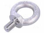 Lifting eye bolt | M16x27 | Head: eye | acid resistant steel A4