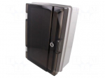 Enclosure: wall mounting | X: 221mm | Y: 311mm | Z: 137mm | ABS | IP65
