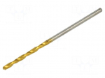 Drill bit | for metal | &Oslash;: 1.4mm | L: 40mm | Working part len: 18mm