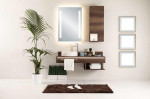 Mirrors&More Senna spogulis with LED light 50 x 70 cm spogulis glass IP44 1590100 4251820303994