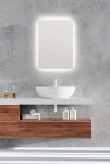 Luna spogulis 50 x 70 cm with LED-light spogulis glass IP44