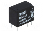 Relay: electromagnetic | SPDT | Ucoil: 24VDC | 2A | 2A/120VAC | 2A/24VDC