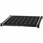 Stalflex V&auml;ljat&otilde;mmatav Riiul 19" 1U  450mm  Must RSR19-1U-450B
