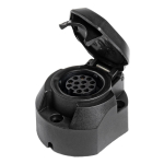 Auto- ja mootorrattatooted, elektroonika, navigatsioon, CB raadio // Auto elektroonikakomponendid : Installatsioonikaablid : Kaitsealused : &Uuml;hendused // Gniazdo przyczepy haka 13 pin amio-01325