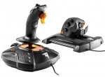 Thrustmaster T-16000M FCS Hotas Black, Orange USB Joystick Analogue / Digital PC