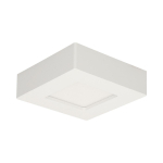 Uued tooted // LETI LED 9W, oprawa downlight, natynkowa, kwadratowa, 530lm, 3000K, biała, wbudowany zasilacz LED