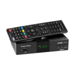 TV ja kodukino // Meedia, DVD pleierid // Tuner DVB-T2  H.265 HEVC Kruger&Matz