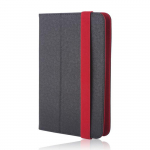 Book case GreenGo Case Orbi 9-10 Black Red