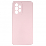 Back panel cover Evelatus Samsung Galaxy A73 5G Premium Soft TouchSilicone Case Pink Sand