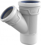 ASTO+ tee Dn 75/50 x 45&deg;