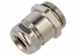 Cable gland | M20 | 1.5 | IP68 | brass | metallic