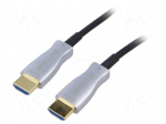 Cable | HDMI plug,both sides | HDMI 2.1,optical | 8K,UHD 4320p | 5m