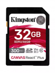 Kingston Technology Canvas React Plus SDHC Memory Card 32GB