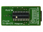Adapter: extension module | 20pin cTI,JTAG 20pin | Kit: adapter
