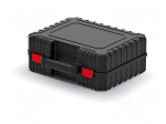 Case | tool case | black | polymer | HEAVY | 384x335x144mm | 10kg