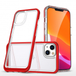 Back panel cover Hurtel - Transparent || Red
