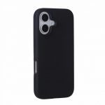 Back panel cover Evelatus Apple iPhone 16 Premium Magsafe Soft Touch Silicone Case Black