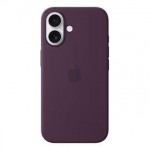 Back panel cover Apple - iPhone&nbsp;16 Silicone Case with MagSafe - Plum
