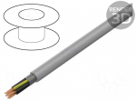 Wire | H05VVC4V5-K,&Ouml;LFLEX&reg; 150CY | 7G2.5mm2 | PVC | grey | 300V,500V
