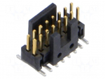 Connector: pin strips | socket | male | PIN: 16 | vertical | SMT | 1.27mm
