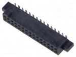Connector: PCB to PCB | socket | female | PIN: 30 | SFM | vertical | 3.7A