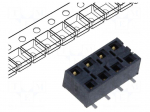 Connector: pin strips | socket | female | PIN: 8 | vertical | SMT | 2.54mm