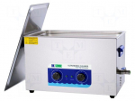 Ultrasonic washer | 500x300x200mm | 40kHz | 20&divide;80&deg;C | 230VAC | 30l