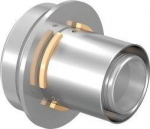 RS2 adapter Press 75 brass, Uponor