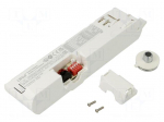 Power supply: switching | LED | 44W | 9&divide;42VDC | 300mA&divide;1.05A | IP20 | 89%