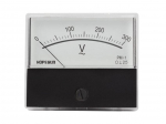 ANALOGUE VOLTAGE PANEL METER 300V AC / 70 x 60mm