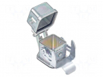 Enclosure for connectors: HDC | size 3A | Han&reg; A,Han&reg; EMC | 21x21mm