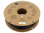 Filament: PET-G Tough | 1.75mm | black | 230&divide;240&deg;C | 750g | PolyMax&trade;