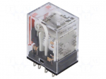 Relay: electromagnetic | DPDT | Ucoil: 12VDC | Icontacts max: 10A