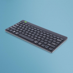 R-Go Tools Ergonomic keyboard R-Go Compact Break, compact keyboard with break software, QWERTY (US), Bluetooth, black