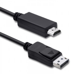 Qoltec DisplayPort v1.2 male | HDMI male | 5K | 3m