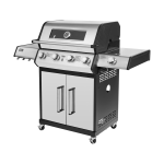 K&ouml;&ouml;gi elektriseadmed ja tehnika // Grillid // Teesa BBQ 5006 MASTER grill gazowy - 5 palnik&oacute;w- miejsce na butlę