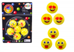 M&auml;nguala | PC | Konsoolid | Tarvikud // M&auml;nguasjad ja m&auml;ngud lastele // Zestaw Piłeczek Kauczukowych Emoji Ż&oacute;łte 6 Szt