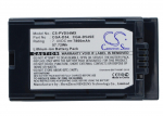 7800mAh for Panasonic AG-DVC62,NV-MX500,NV-MX350,NV-GX7,NV-DS30A,NV-DS29,AG-DVC60E,AG-DVX100AP,NV-MX350B,AG-HVX200P
