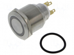 Switch: vandal resistant | Pos: 2 | SPDT | 3A/220VAC | 5A/24VDC | IP65