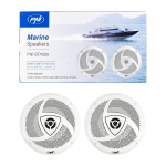 Coaxial speakers for boats PNI BTA500 100W, 12.7 cm, set of 2 pieces