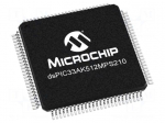 IC: dsPIC microcontroller | 512kB | 64kBRAM | TQFP100 | 3&divide;3.6VDC