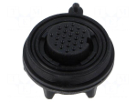 Connector: circular | socket | female | PIN: 25 | w/o contacts | IP68