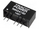 Converter: DC/DC | 2W | Uin: 21.6&divide;26.4V | Uout: 15VDC | Uout2: -15VDC