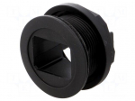 Housing | 22mm | har-port | -25&divide;70&deg;C | &Oslash;22.3mm | IP20 | Colour: black