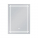 LED mirror with heating function INCANTO, 80 x 60 cm, 2700-6500K, 53W, 3146Lm, IP44