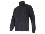 Fleece sweatshirt | Size: M | black | 290g/m2