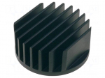Heatsink | LED | &Oslash;: 32mm | H: 14mm | 15.71K/W | Colour: black