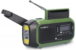 Radio receiver Nedis Emergency radio DAB+ FM Solar Battery